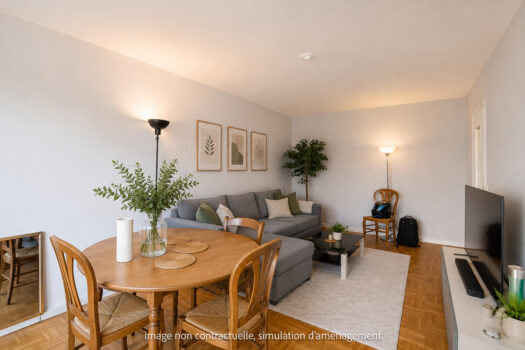 Appartement T2 dans résidence sécurisée – Tassin la Demi Lune – 50 m2 – parking et cave – 215 000€ FAI